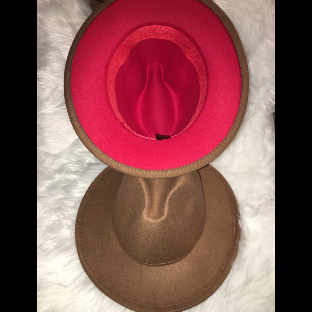 Unisex Color Block Fedora ❤️PRICE FIRM❤️